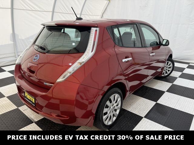 used 2015 Nissan Leaf car, priced at $5,990