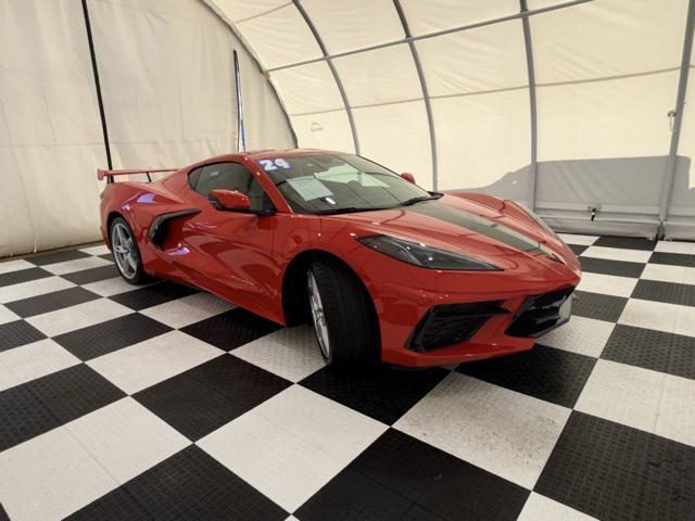 used 2024 Chevrolet Corvette car, priced at $69,400