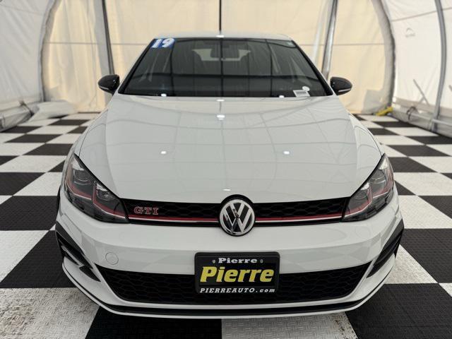 used 2019 Volkswagen Golf GTI car, priced at $23,440