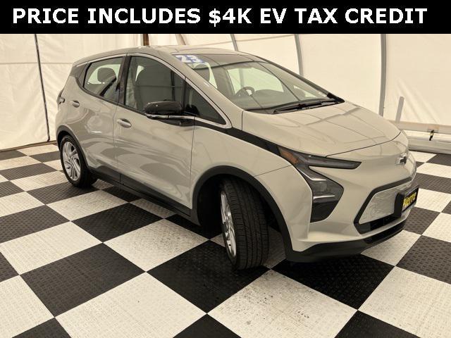 used 2023 Chevrolet Bolt EV car, priced at $16,990