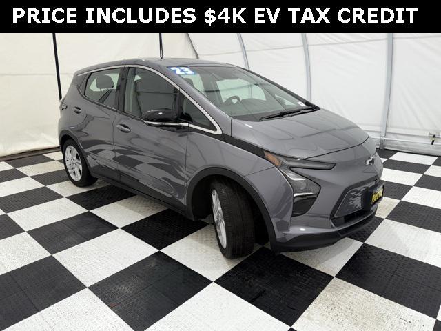 used 2023 Chevrolet Bolt EV car, priced at $13,490