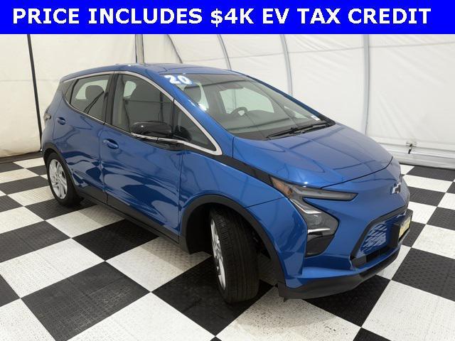 used 2023 Chevrolet Bolt EV car, priced at $13,490