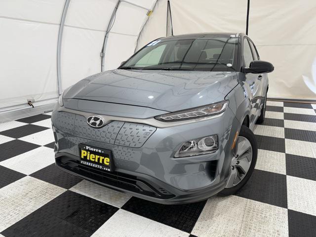 used 2021 Hyundai Kona EV car, priced at $17,890