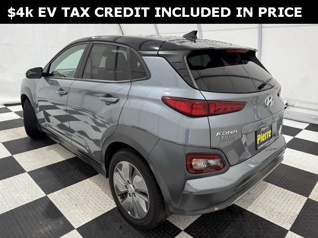 used 2021 Hyundai Kona EV car, priced at $17,890