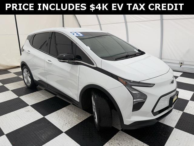 used 2023 Chevrolet Bolt EV car, priced at $14,290