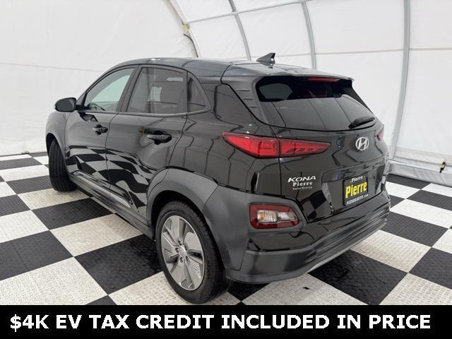 used 2021 Hyundai Kona EV car, priced at $18,990