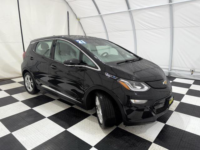 used 2021 Chevrolet Bolt EV car, priced at $14,790