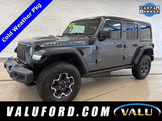 used 2022 Jeep Wrangler Unlimited 4xe car, priced at $34,681