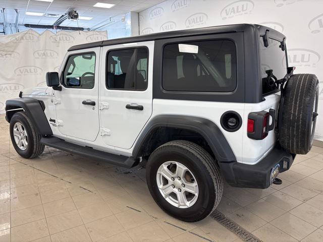 used 2021 Jeep Wrangler Unlimited car, priced at $27,652