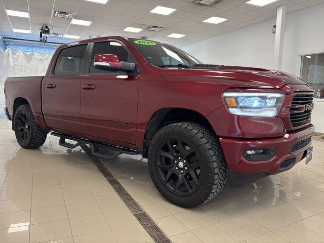 used 2021 Ram 1500 car, priced at $35,665