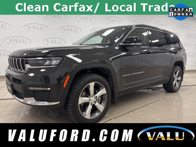 used 2022 Jeep Grand Cherokee L car, priced at $29,992