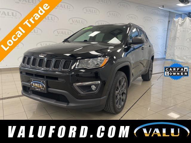 used 2021 Jeep Compass car, priced at $21,998