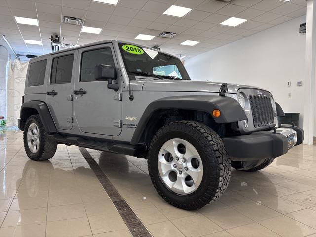 used 2015 Jeep Wrangler Unlimited car, priced at $11,762