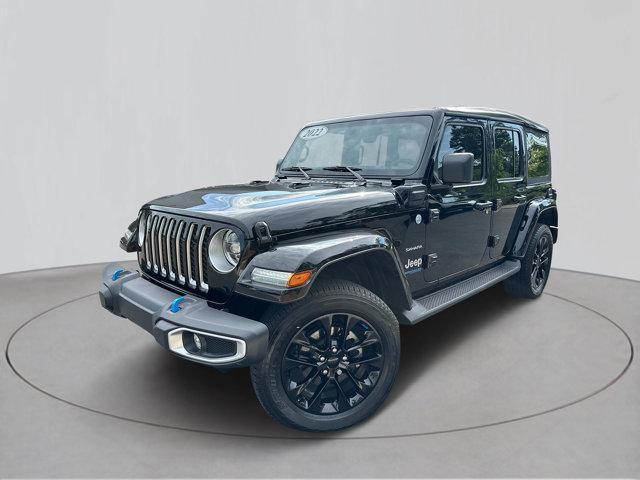 used 2022 Jeep Wrangler Unlimited 4xe car, priced at $38,489