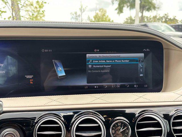 used 2018 Mercedes-Benz S-Class car, priced at $38,973