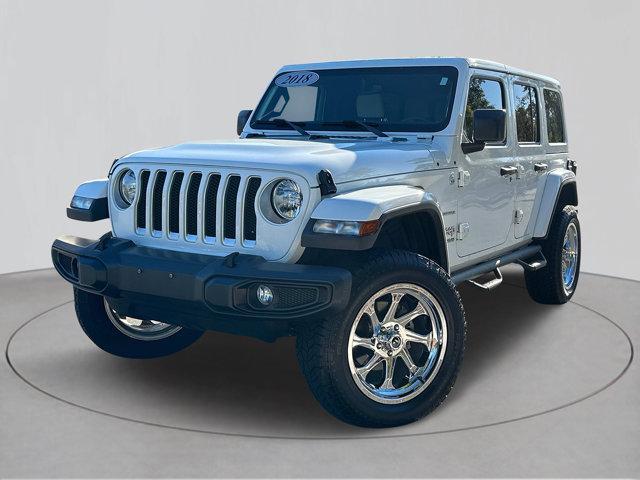 used 2018 Jeep Wrangler Unlimited car, priced at $27,280