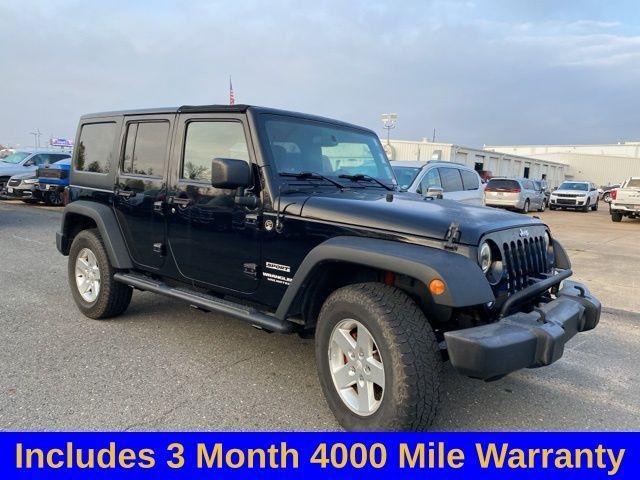 used 2015 Jeep Wrangler Unlimited car, priced at $18,607