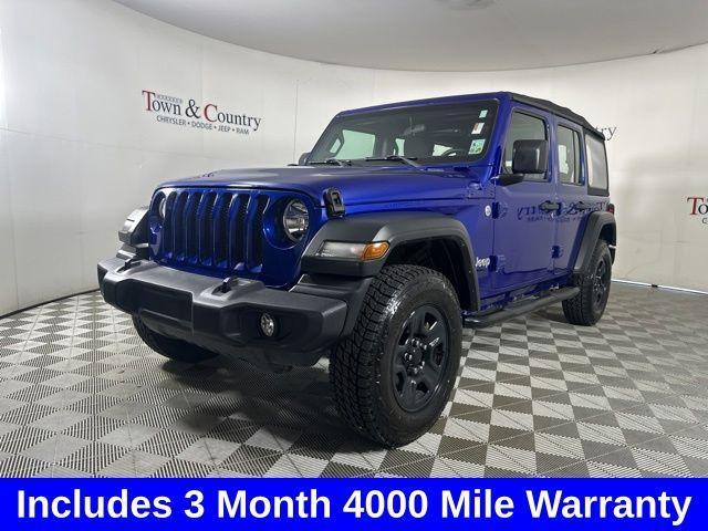 used 2018 Jeep Wrangler Unlimited car, priced at $25,000