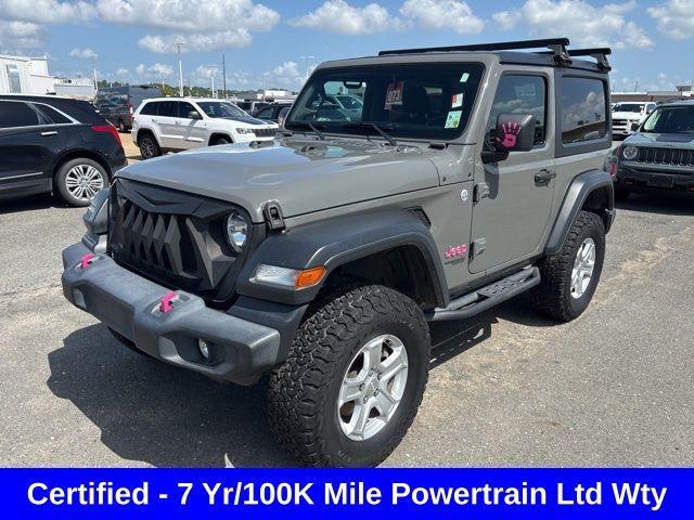 used 2020 Jeep Wrangler car, priced at $28,663