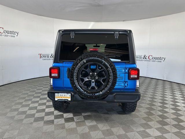 used 2023 Jeep Wrangler car, priced at $32,000