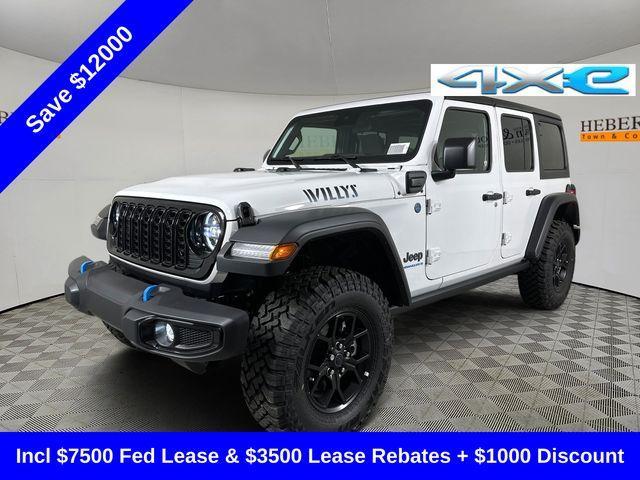 new 2024 Jeep Wrangler 4xe car, priced at $55,820