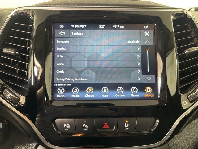 used 2021 Jeep Cherokee car, priced at $21,000