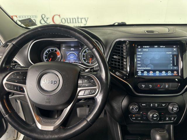 used 2021 Jeep Cherokee car, priced at $21,000