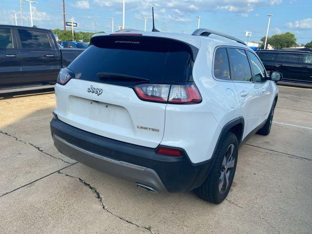used 2021 Jeep Cherokee car, priced at $21,000