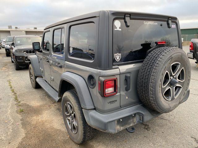 used 2020 Jeep Wrangler Unlimited car, priced at $29,361