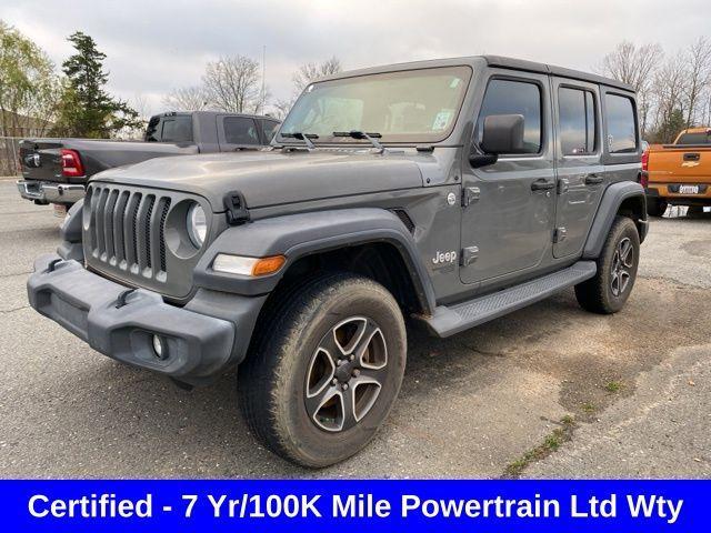 used 2020 Jeep Wrangler Unlimited car, priced at $29,361