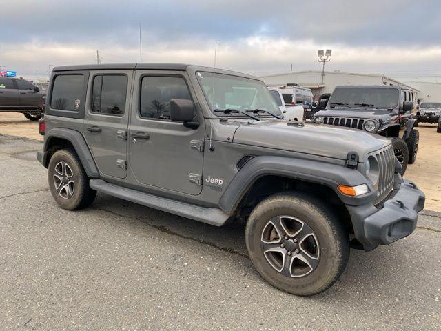 used 2020 Jeep Wrangler Unlimited car, priced at $29,361