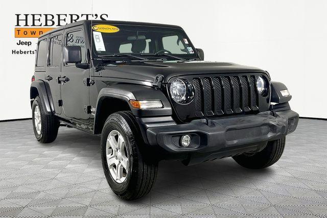 used 2020 Jeep Wrangler Unlimited car, priced at $30,644