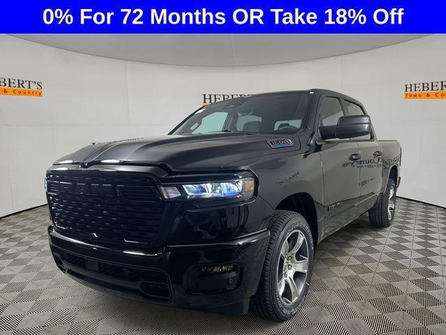 new 2025 Ram 1500 car, priced at $40,127
