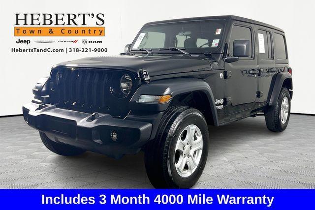 used 2020 Jeep Wrangler Unlimited car, priced at $24,991