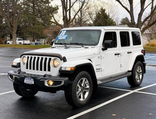 used 2018 Jeep Wrangler Unlimited car, priced at $27,999