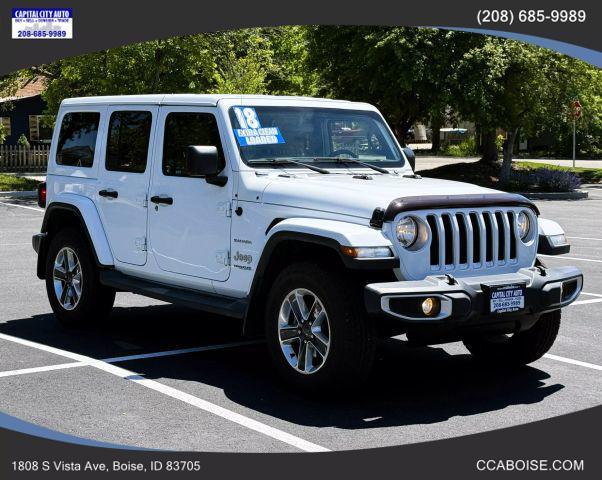 used 2018 Jeep Wrangler Unlimited car, priced at $25,994