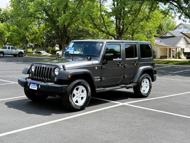 used 2018 Jeep Wrangler JK Unlimited car, priced at $20,903