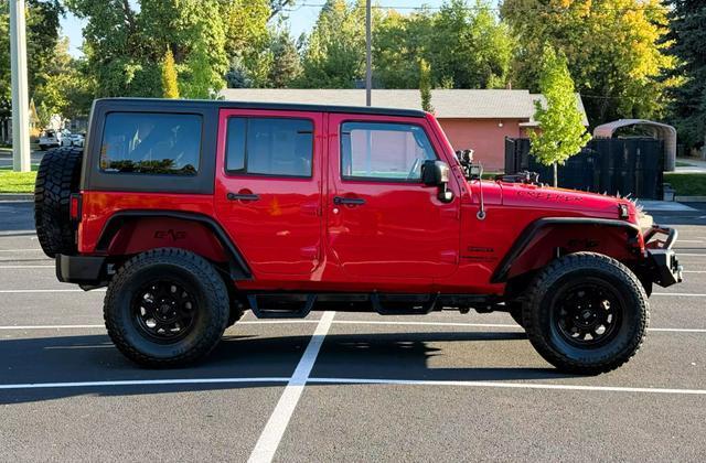 used 2014 Jeep Wrangler Unlimited car, priced at $21,999