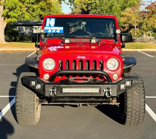 used 2014 Jeep Wrangler Unlimited car, priced at $20,499