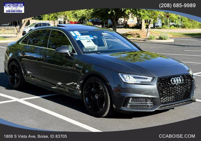 used 2018 Audi A4 car, priced at $20,999