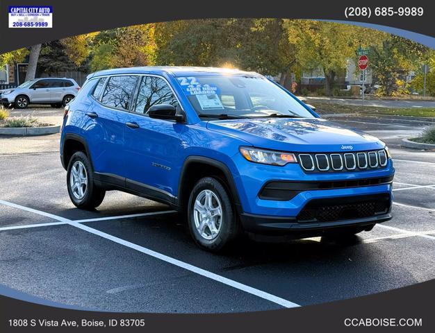 used 2022 Jeep Compass car, priced at $19,216