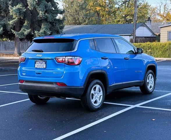 used 2022 Jeep Compass car, priced at $19,216