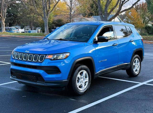 used 2022 Jeep Compass car, priced at $19,216