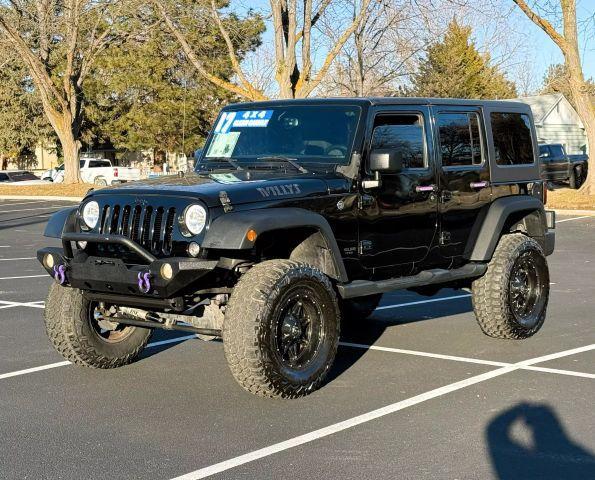 used 2017 Jeep Wrangler Unlimited car, priced at $23,999