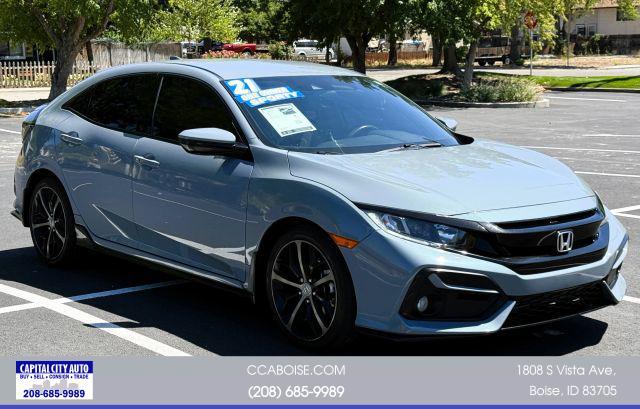 used 2021 Honda Civic car, priced at $23,182