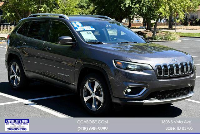used 2019 Jeep Cherokee car, priced at $17,499