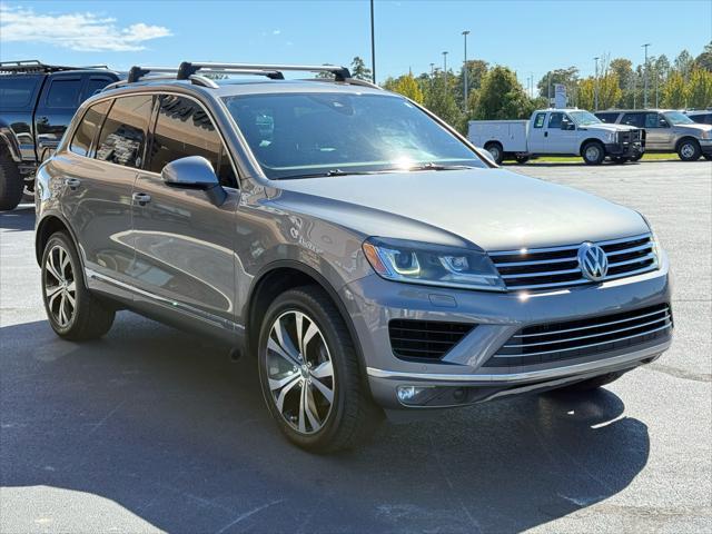 used 2017 Volkswagen Touareg car, priced at $18,900