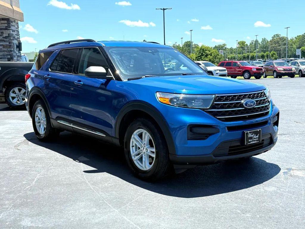 used 2022 Ford Explorer car, priced at $27,499