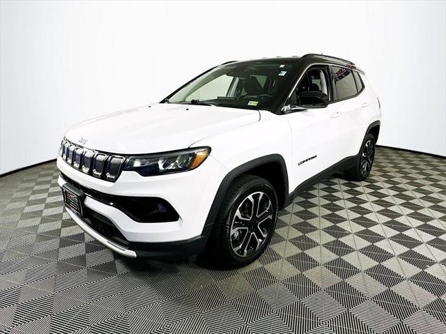 used 2022 Jeep Compass car, priced at $22,396