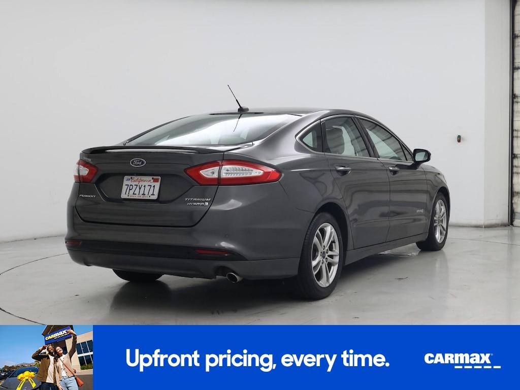 used 2016 Ford Fusion Hybrid car, priced at $15,998